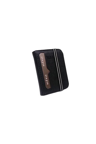 MKM MAN Nubuck Card Holder & Wallet Vertical Model Elastic