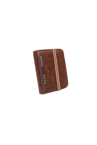 MKM MAN Nubuck Card Holder & Wallet Vertical Model Elastic