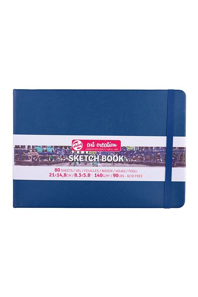 Art Creation Talens Sketch Book 21x14,8 سم 140 جم 80 ورقة أزرق داكن
