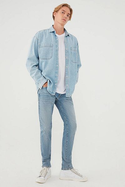 Mavi Ανδρικό παντελόνι Kvnç Black Indigo Jean 001070-33974