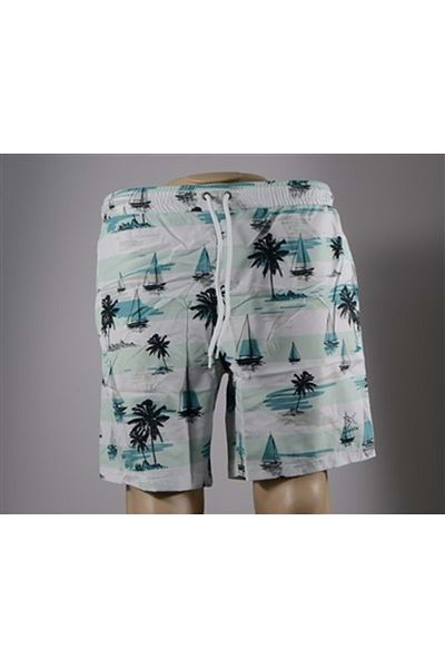 Kinetix Sn345 Marea Swim Short Ανδρικό μαγιό - Λευκό Μπλε - L