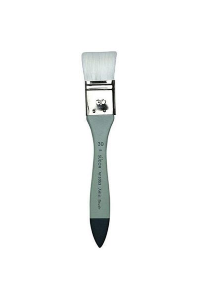 Südor White Synthetic Bristle Floor Brush 30 Mm