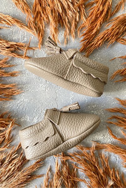 Li Puna - Bony Mink Genuine Leather First Step Shoes - Bony-01