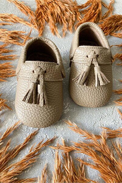 Li Puna - Bony Mink Genuine Leather First Step Shoes - Bony-01