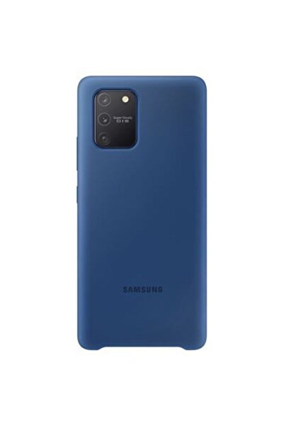 Telefon Aksesuarları Samsung Galaxy S10 Lite Silikon Kılıf - Mavi - Ef-pg770tlegww