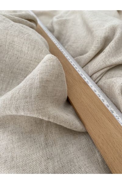 BestNaturals Linen Cotton Fabric, Soft Texture Wonderful Woven Fabric, Natural Raw Fabric