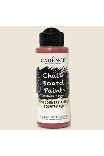 Cadence Chalkboard Paint Karatahta Boyası 120 ml. 2610 Country Kırmızı