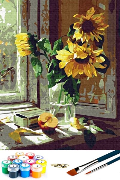 abbara Sayılarla Boyama Tuval Seti 30x40 Cm