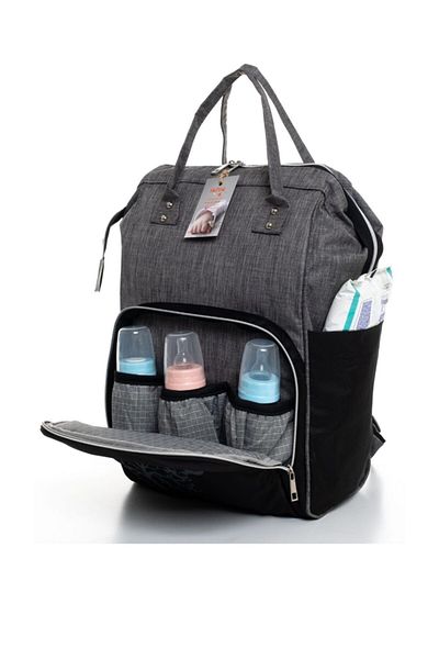 Sahra Stain Resistant Waterproof Thermal Compartment Tree Pattern Segmented Mother Baby Care Backpack