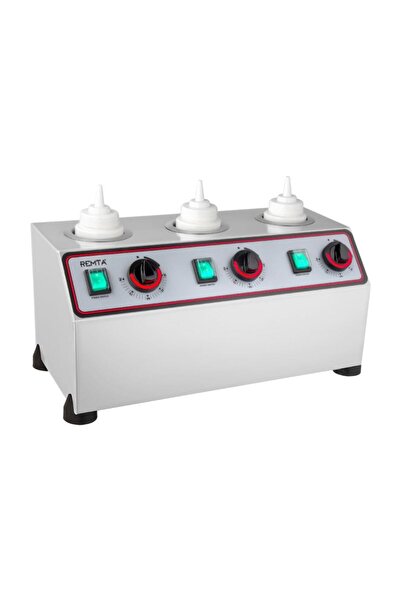 Remta 3'lü Isıtıcılı Bidonlu Sosluk