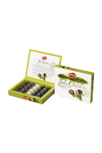 Bolçi Antep Fıstıklı Karışık Bolu Çikolatası 160 gr