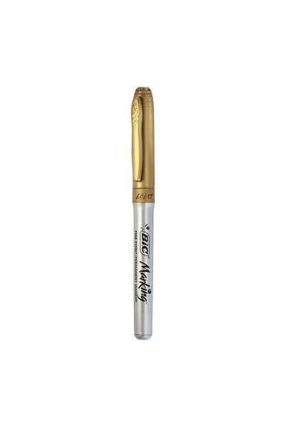 Bic Invitation Pen Golden Yellow - Black Notebook Pen