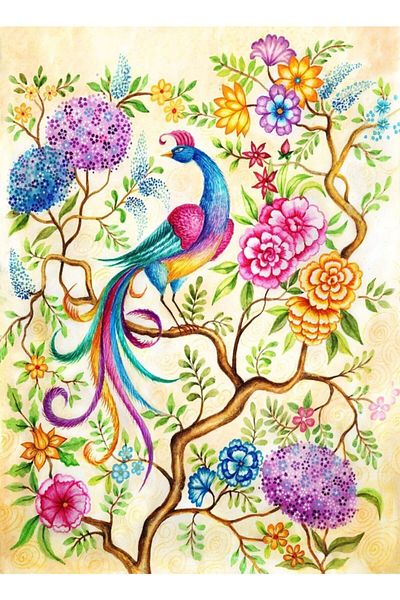 Nova Puzzle Nova Fairy Garden Happiness Bird Puzzle - 1000 Pieces