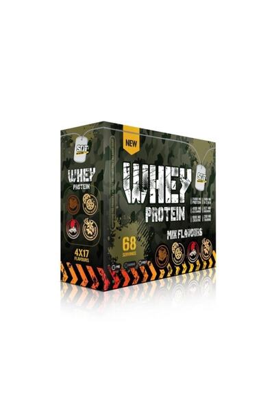 SAT Nutrition Whey Protein 2380 gr 68 Tekli Servis 4 Aroma