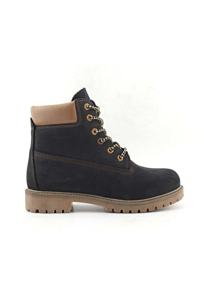 Darkwood 3507 Genuine Leather Men's Boots-black Nubuck