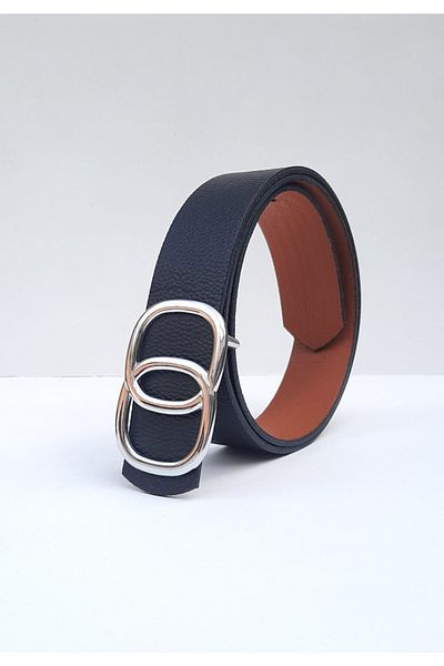 Kemerix Women's Black-tan Reversible Belt