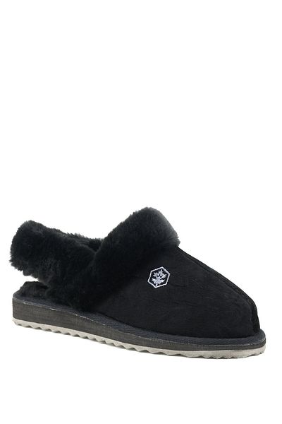 lumberjack Brist 1Pr Black Women's House Slippers