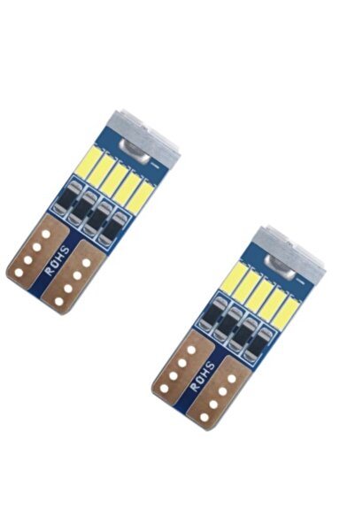 VEGALEDMARKET Kıa Ceed Uyumlu   Led Plaka Aydınlatma Ampulü Kia T10 15 Smd