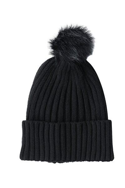 lumberjack Ct845 Елена Берет 1par Черна дамска барета