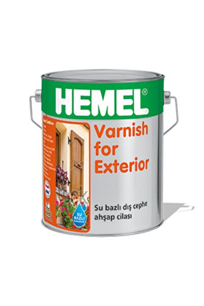 Hemel Varnish For Exterior Ahşap Boyası 2,5 Lt