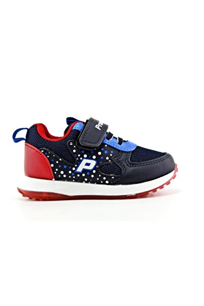 Promax Black - 1694 Lighted Anatomical Baby Boy-Girl Sports Shoes