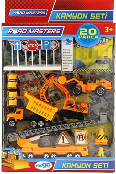 MEGA Merdivenli Metal Kamyon Seti 5105