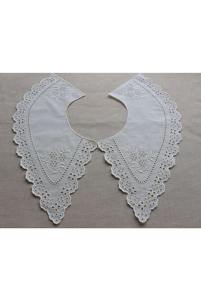 SHERLOCK HOME Vintage Cotton Collar (CREAM COLOR)