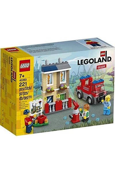 LEGO قسم إطفاء الحرائق بمنتج الموسم الخاص الحصري للأرض 40393