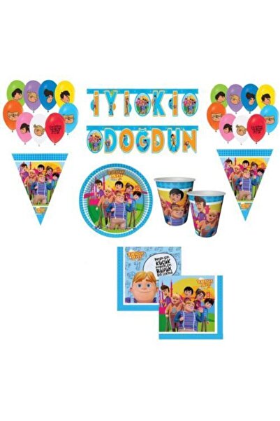 Parti dolabı Rafadan Tayfa 8 Kişilik Parti Seti