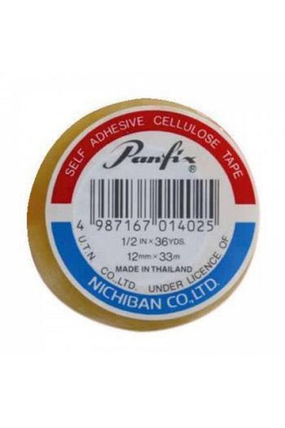 Panfix Cellophane Tape 12 mm X 33 meters
