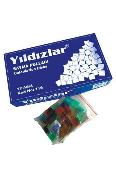 Yıldızlar Plastic Counting Stamps - Convenient Use