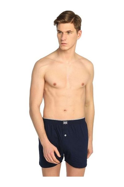 Tutku 100% Cotton Buttoned Men's Boxers 3 Pack Belisa Underwear