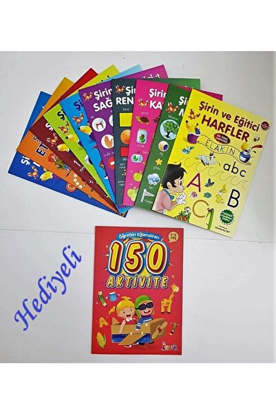 Parıltı Yayınları Parıltı Yayıncılık Okul Öncesi Eğitim Seti 10 Kitap 5+yaş E...