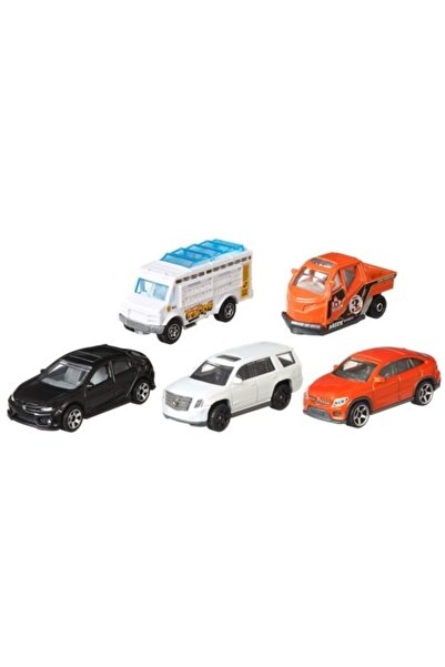 Matchbox Beşli Araba Seti City Adventure Iı Gkj07