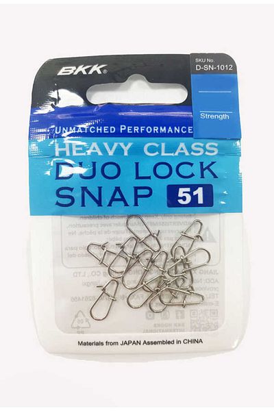 BKK Heavy Class Duolock Snap-51 Rapala Clip