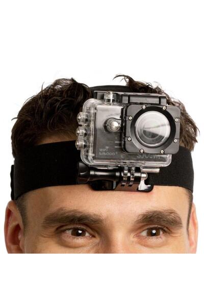 Gplus Gp24 Gopro 11 Sjcam 4000 Eken H9r Aee Xiaomi Aksiyon Kamera Uyumlu Kaymaz Kafa Bandı