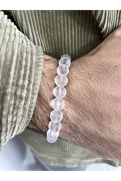 Padore Accessory Very Stylish Natural Stone Bracelet Designed with Necef Stones