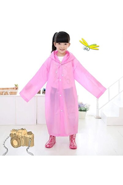eleven market Eva Pink Practical Παιδικό Αδιάβροχο Unisex 8-12 ετών
