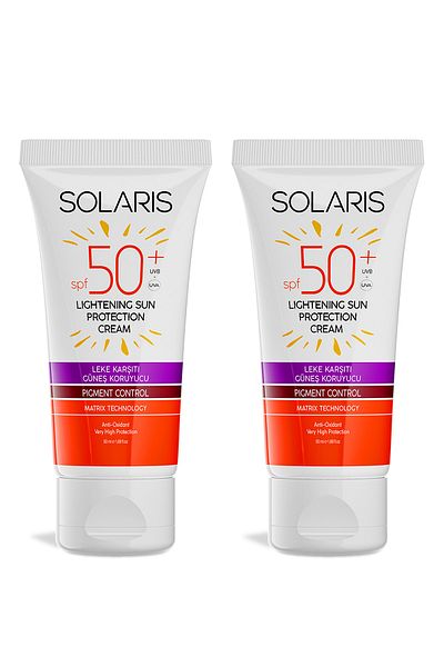 SOLARIS SPF 50 Sunscreen Set - Blemish, Aging and Moisturizing Effects