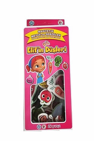 Adel 26 Pieces Elif's Dreams Fun Magnetic Figures