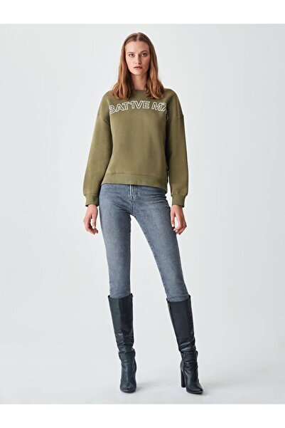 Ltb Kahve Rengi Sweatshırt