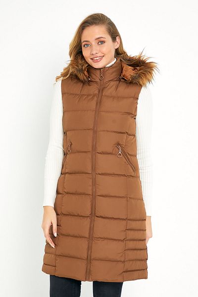 DYNAMO Weste - Braun - Puffer