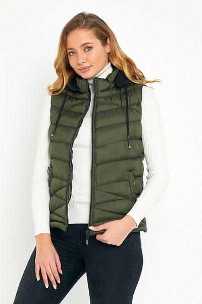 DYNAMO Weste - Khaki - Puffer