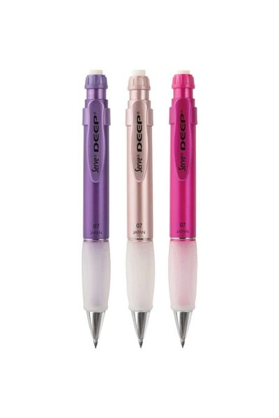 Touche Deep Mechanical Tip - 3-Piece Metallic Color Pencil Set