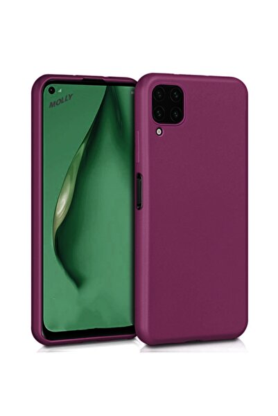 Molly Huawei P40 Lite Uyumlu Mürdüm Mat Silikon Kılıf
