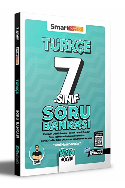 Benim Hocam Yayınları Güncel Baskı 2022 7. Sınıf Türkçe Soru Bankası