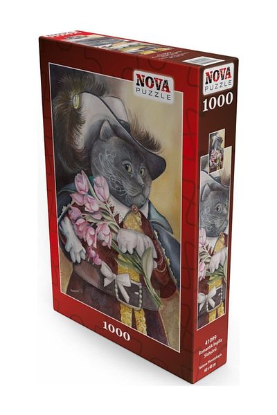 Nova Puzzle Nova 41099 - 1000 Piece Romantic British Musketeer Puzzle - Tatiana Plovetskaya