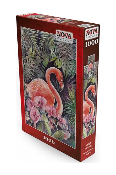 Nova Puzzle Nova 41097 Flamingo Puzzle - 1000 Pieces - Tatiana Plovetskaya