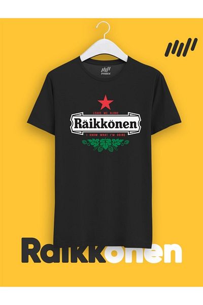FANBOX SHOP T-shirt Kimi Raikkonen Leave Me Alone