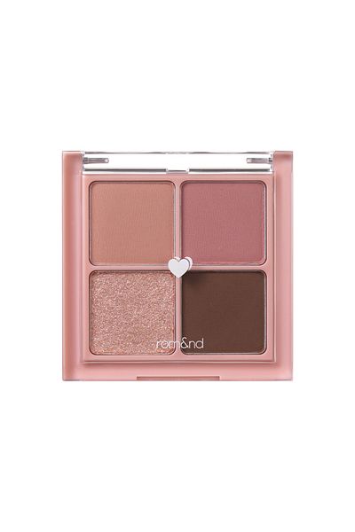 Romand Intense Pigmented Matte and Shimmer Eyeshadow Palette - Better Than Eyes Dry Rose